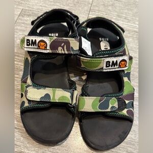 Bape kids sandals